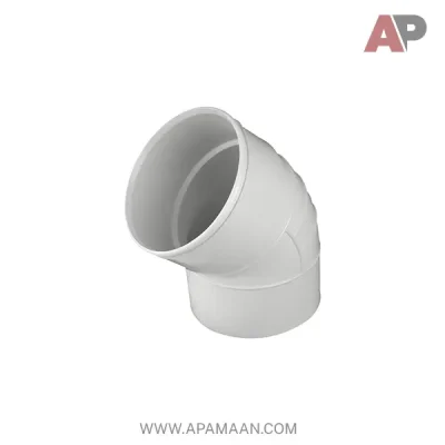 زانو 45 درجه PVC-U