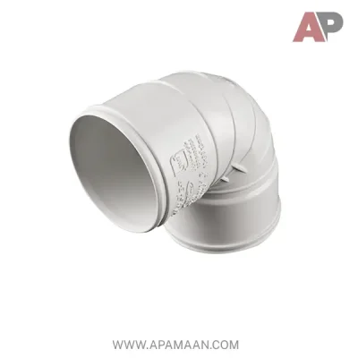 زانو ۸۷ درجه دوسر کوپل PVC-U