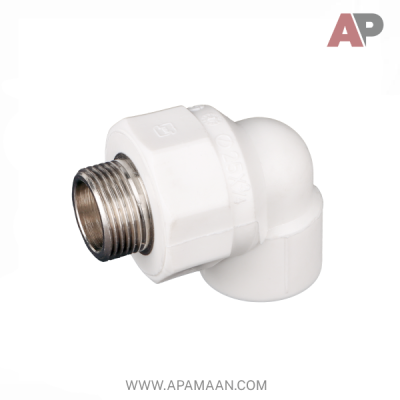 زانو یکسر مغزی فلزی آذین