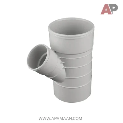 سه راهی تبدیلی ۴۵ درجه PVC-U