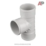 سه راهی سه سر کوپل ۸۷ درجه PVC-U