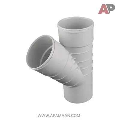 سه راهی ۴۵ درجه PVC-U