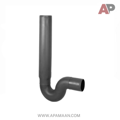 سیفون پلی اتیلن یک تکه با درپوش پوش فیت نیوفلکس