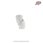 زانو چرخشی ۰ تا ۱۸۰ درجه PVC-U