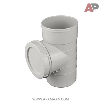 سه راه دریچه بازدید PVC-U