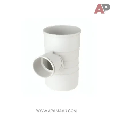 سه راهی تبدیل خم دار ۸۷ درجه U-PVC