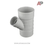 سه راهی سه سر کوپل تبدیل ۴۵ درجه PVC-U