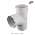 سه راهی ۸۷ درجه خم دار PVC-U