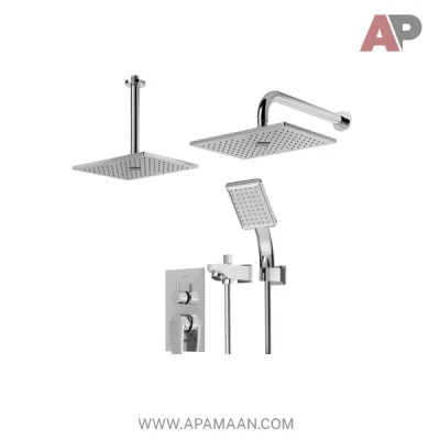 شیر حمام توکار شودر مدل رومر پلاس ABS تیپ ۴