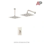 شیر حمام توکار شودر مدل رومر پلاس BRASS تیپ ۱