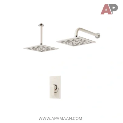 شیر حمام توکار شودر مدل رومر پلاس BRASS تیپ ۱