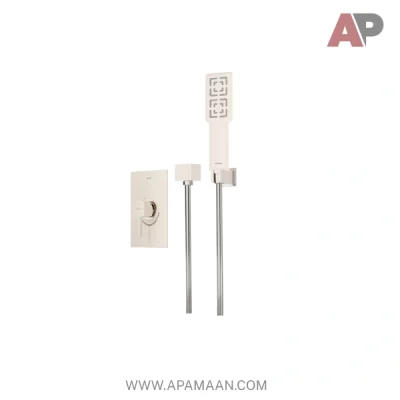 شیر حمام توکار شودر مدل رومر BRASS تیپ ۲