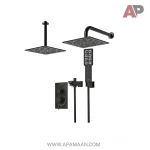 شیر حمام توکار شودر مدل رومر BRASS تیپ ۴