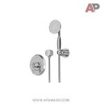 شیر حمام توکار شودر مدل زیگموند BRASS تیپ ۲