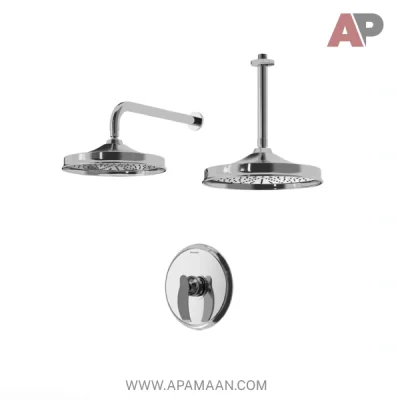 شیر حمام توکار شودر مدل گلوریس تیپ ۱