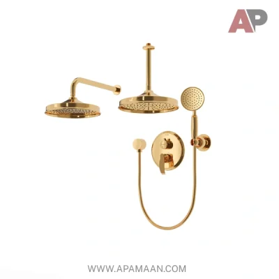 شیر حمام توکار شودر مدل گلوریس تیپ ۳