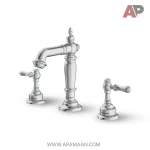 شیر روشویی سه تکه شودر مدل بیزانس